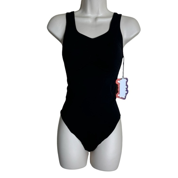 NWT YITTY Nearly Naked Shapewear Thong Bodysuit in Iconic Black size 1X/2X - Picture 2 of 7